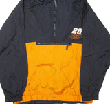 CHASE AUTHENTICS Mens Anorak Jacket Black Nylon Hooded S