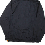 CHASE AUTHENTICS Mens Anorak Jacket Black Nylon Hooded S