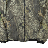REMINGTON Mens Jacket Green Camouflage L