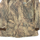 Mens Jacket Green Camouflage XL