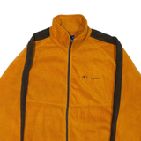 CHAMPION Mens Fleece Jacket Orange L