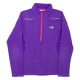 THE NORTH FACE Lightweight Womens Fleece Jacket Purple M