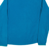THE NORTH FACE 1/4 Zip Lightweight Womens Fleece Jacket Blue S