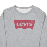 LEVI'S Mens Sweatshirt Grey S