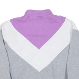 FILA Womens Sweatshirt Purple 1/4 Zip L