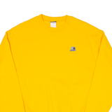STARTER Mens Sweatshirt Yellow M