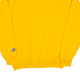 STARTER Mens Sweatshirt Yellow M