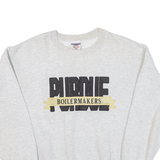 JERZEES Purdue Boilermakers Womens Sweatshirt Grey USA M