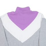 FILA Womens Sweatshirt Purple 1/4 Zip 2XL