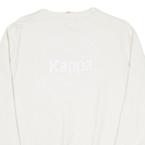 KAPPA Womens Sweatshirt Beige S