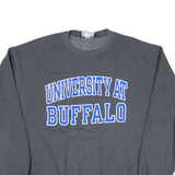 CHAMPION University At Buffalo Mens Sweatshirt Grey USA XL