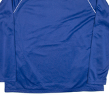 CHASE AUTHENTICS Mens Sweatshirt Blue 1/4 Zip USA XL