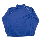 CHASE AUTHENTICS Mens Sweatshirt Blue 1/4 Zip USA XL