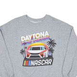 NASCAR Daytona International Speedway Mens Sweatshirt Grey USA M