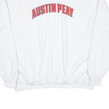 CHAMPION Austin Peay Mens Sweatshirt White USA 2XL