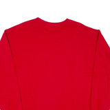 ATHLETIC WORKS Mens Sweatshirt Red L