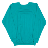 HANES Mens Sweatshirt Blue S