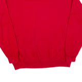 FRUIT OF THE LOOM Mens Sweatshirt Red L
