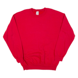GILDAN Mens Sweatshirt Red L
