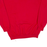 GILDAN Mens Sweatshirt Red L