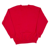 GILDAN Mens Sweatshirt Red L