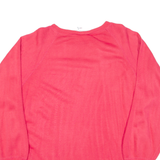 ESSENTIAL NEEDS Womens Sweatshirt Pink M