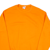 Mens Sweatshirt Orange M