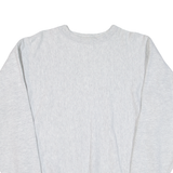 SUPER SWEATS Mens Sweatshirt Grey M