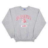 CHAMPION Redskins Football Ghs Mens Sweatshirt Grey USA M