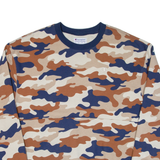 CHAMPION Camouflage Mens Sweatshirt Brown XL