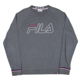 FILA Mens Sweatshirt Grey L