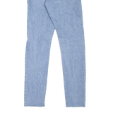 LEVI'S 501S Jeans Distressed Womens Blue Skinny Straight Stone Wash W24 L30