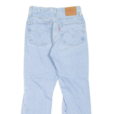 LEVI'S 501 BIG E Jeans Distressed Womens Blue Regular Straight W24 L26