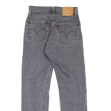 LEVI'S 501 BIG E Jeans Womens Grey Regular Straight W23 L26