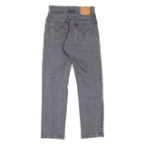 LEVI'S 501 BIG E Jeans Womens Grey Regular Straight W23 L26