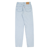 LEVI'S 501 BIG E Jeans 81 Womens Blue Regular Straight Stone Wash W24 L31