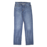 LEVI'S 514 Jeans Mens Blue Slim Straight Stone Wash W29 L32