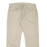 LEVI'S 559 Jeans Mens Beige Relaxed Straight W38 L32