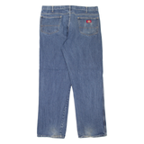 DICKIES Workwear Mens Jeans Blue Regular Straight W38 L34