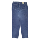 LEE Womens Jeans Blue Regular Mom Stone Wash W32 L30