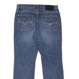 GUESS Del Mar Fit Mens Jeans Blue Slim Straight Stone Wash W32 L29