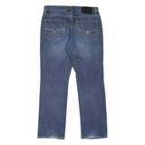 GUESS Del Mar Fit Mens Jeans Blue Slim Straight Stone Wash W32 L29