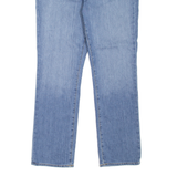 LAUREN RALPH LAUREN Womens Jeans Blue Regular Straight Stone Wash W34 L30