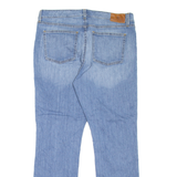 LAUREN RALPH LAUREN Womens Jeans Blue Regular Straight Stone Wash W34 L30