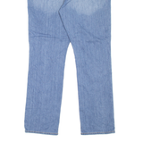LAUREN RALPH LAUREN Womens Jeans Blue Regular Straight Stone Wash W34 L30