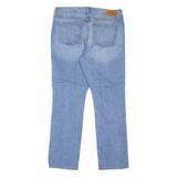 LAUREN RALPH LAUREN Womens Jeans Blue Regular Straight Stone Wash W34 L30