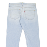 LEVI'S Mens Jeans Blue Regular Straight Stone Wash W32 L26