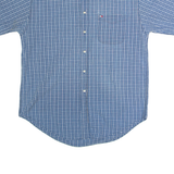 TOMMY HILFIGER Mens Shirt Blue Check L