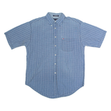 TOMMY HILFIGER Mens Shirt Blue Check L