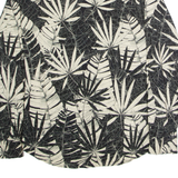 GUESS Mens Shirt Black Crazy Pattern Long Sleeve XL